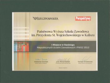 Ranking Perspektyw i Rzeczpospolitej 2012